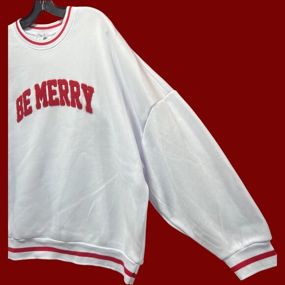 Rue 21 - Men's Long Sleeve Sweatshirt - White - Extra Large - Picture 13 of 13